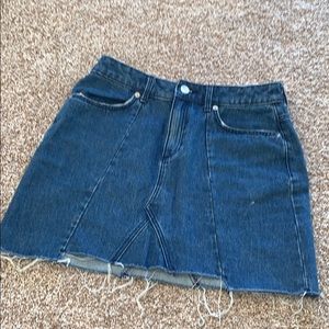 PacSun denim skirt